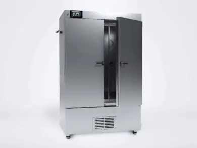 Pol-Eko KKS 750 (Stainless Steel) Door partially open