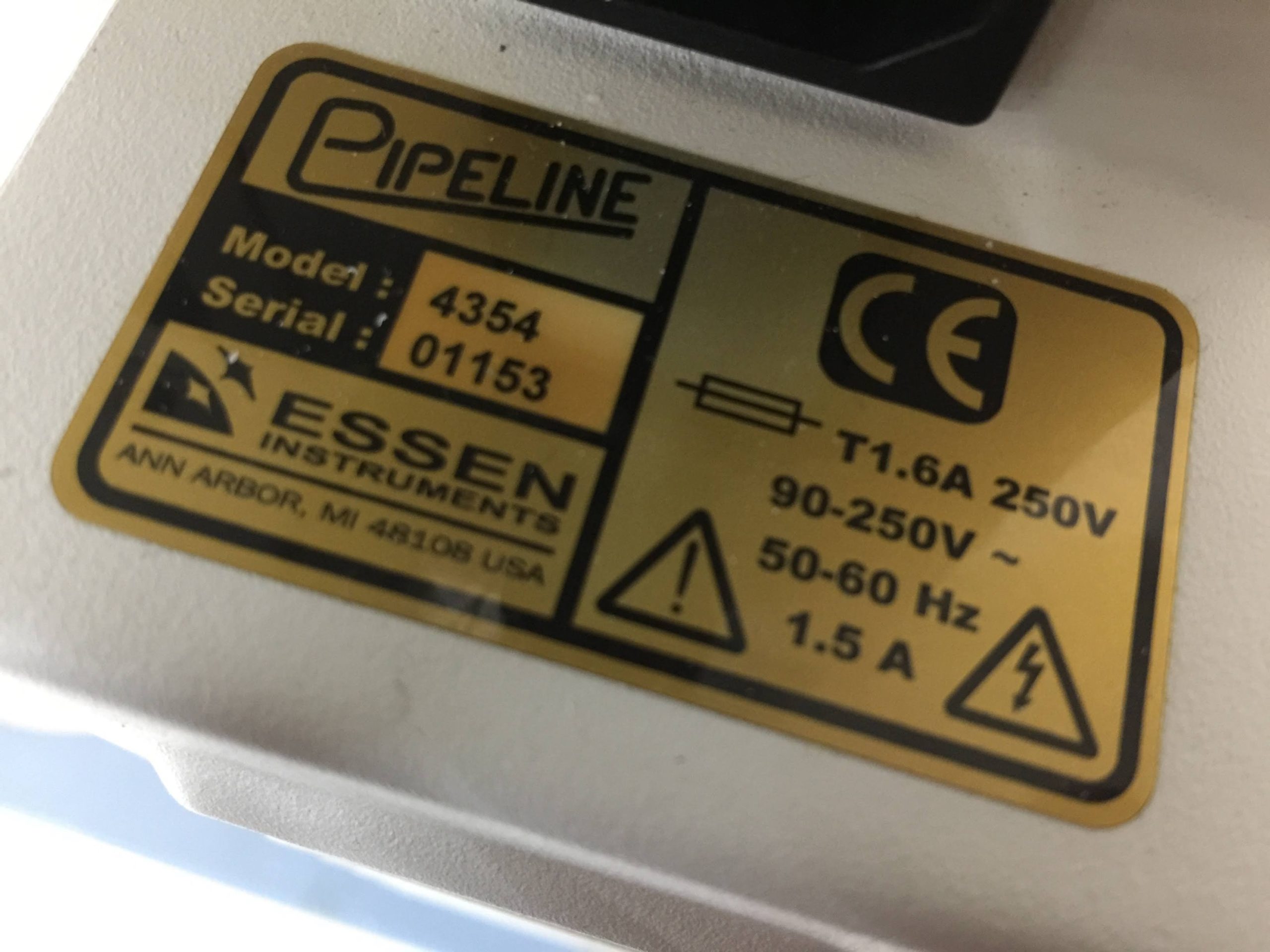 essen instruments 4354 pipeline dispenser