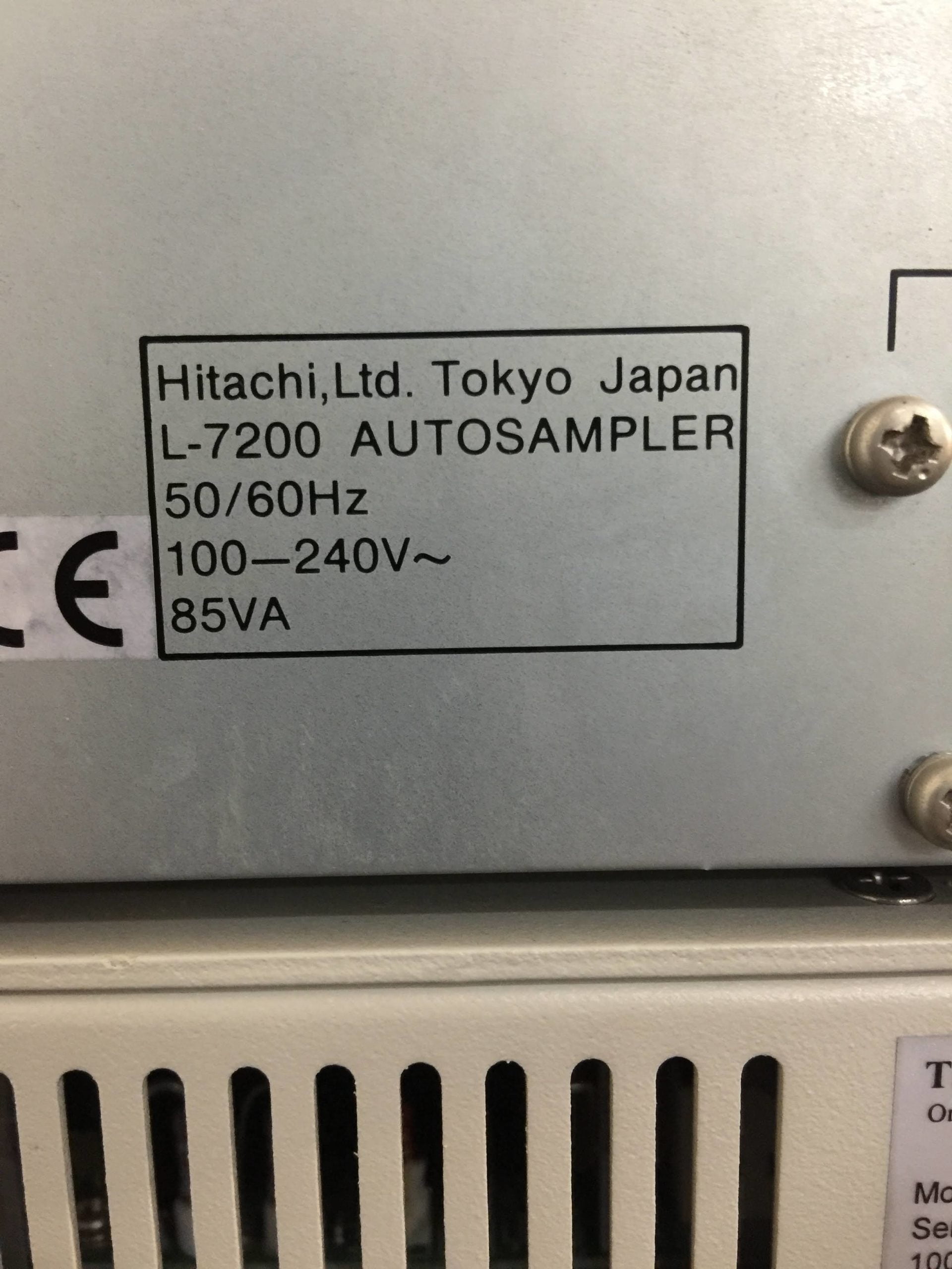 hitachi transgenomic hplc system – autosampler, pump, column oven, uv detector, channel degasser