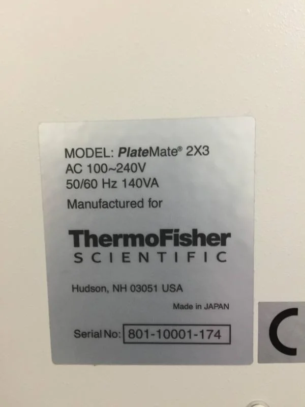 thermo scientific matrix platemate 2×3 liquid transfer device