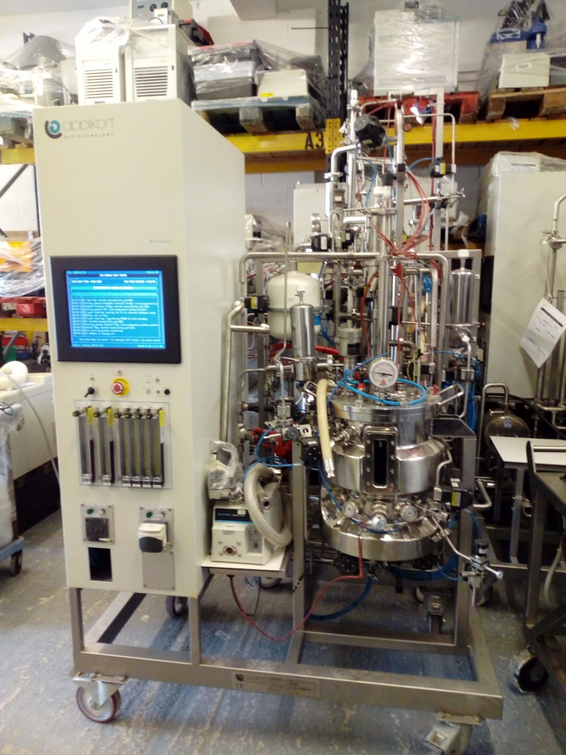 Applikon Biotechnology Pilot System Mammalian Cell Culture Bioreactor