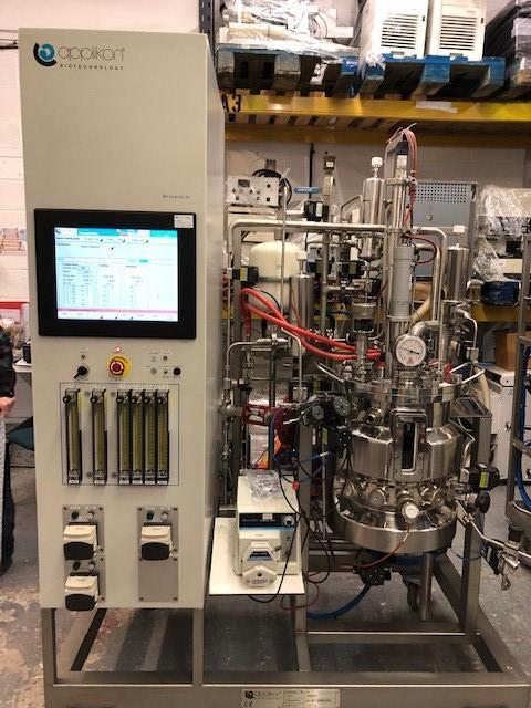 applikon biotechnology pilot system mammalian cell culture bioreactor 30l (12049832b)