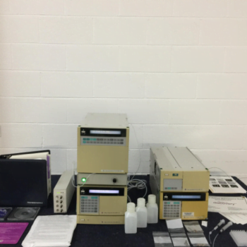 hitachi transgenomic hplc system – autosampler, pump, column oven, uv detector, channel degasser