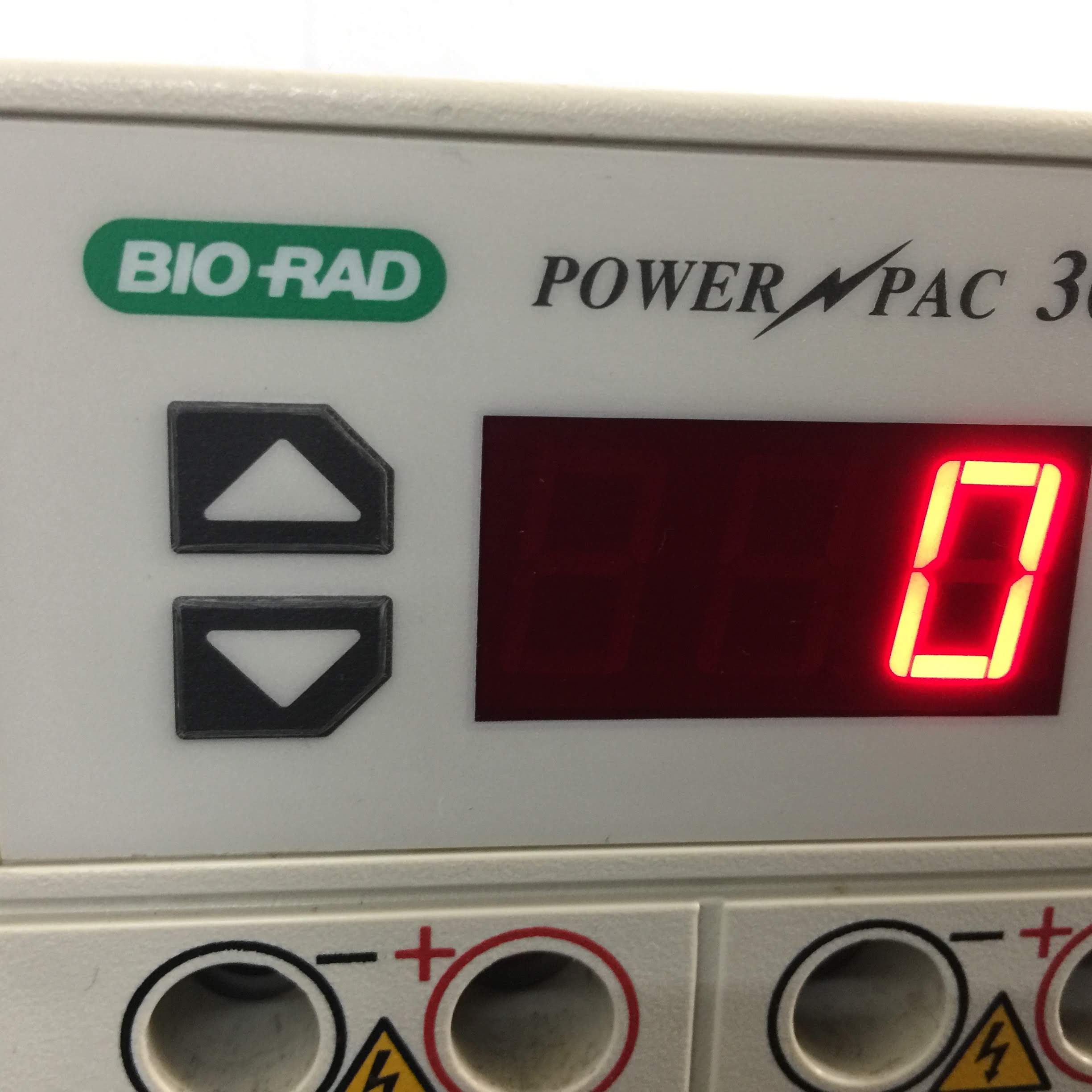 bio-rad powerpac 300 power supply