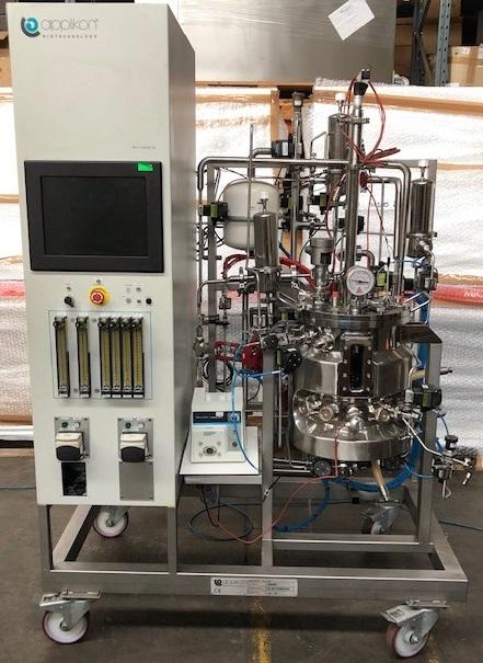 applikon biotechnology pilot system mammalian cell culture bioreactor 30l (12049832a)