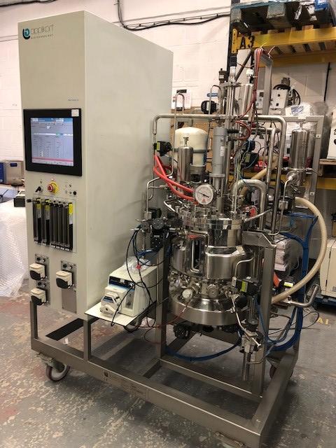 applikon biotechnology pilot system mammalian cell culture bioreactor 30l (12049832b)
