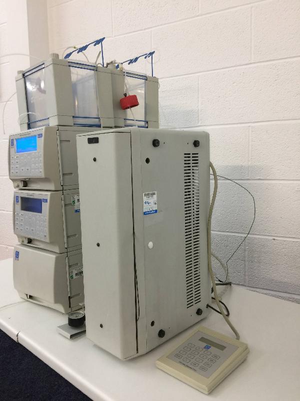 dionex ion chromatography – ed50a electrochemical detector, gs50 gradient pump and sth 585 column oven