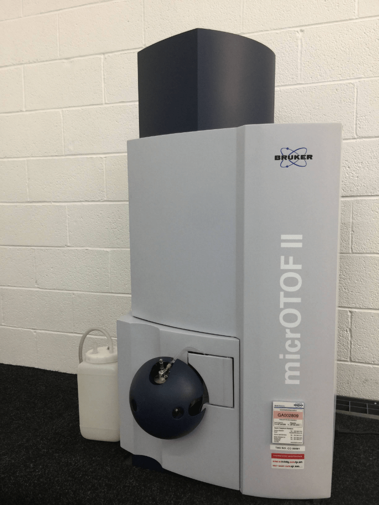 bruker microtof ii tof-ms mass spectrometer