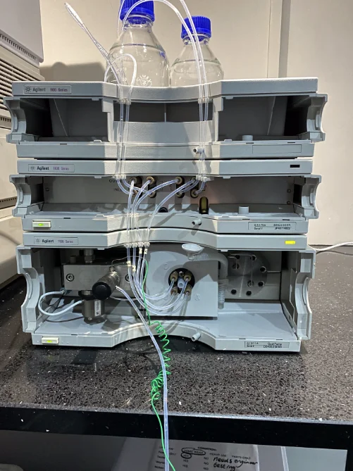 agilent 1100 & 1290 infinity hplc system – degasser, quatpump, 1290 sampler, alstherm, colcom & vwd