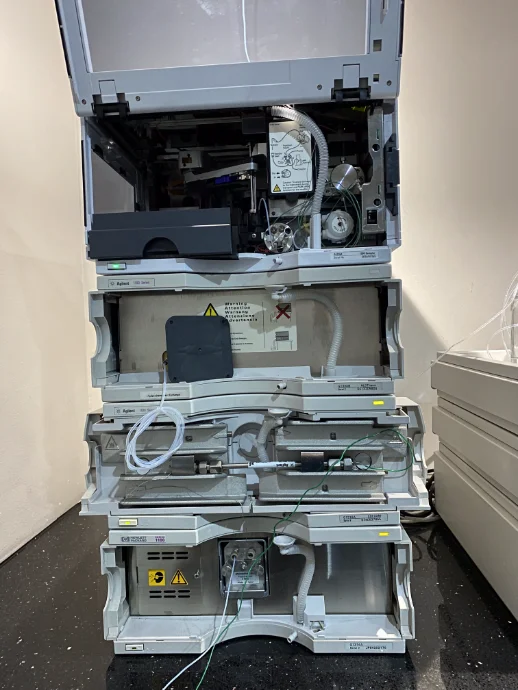 agilent 1100 & 1290 infinity hplc system – degasser, quatpump, 1290 sampler, alstherm, colcom & vwd