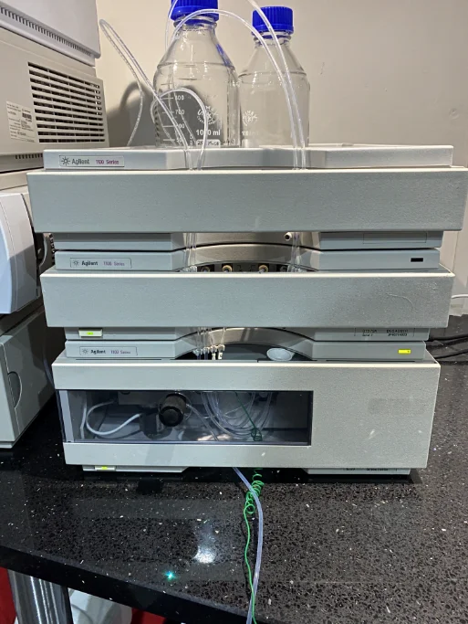 agilent 1100 & 1290 infinity hplc system – degasser, quatpump, 1290 sampler, alstherm, colcom & vwd