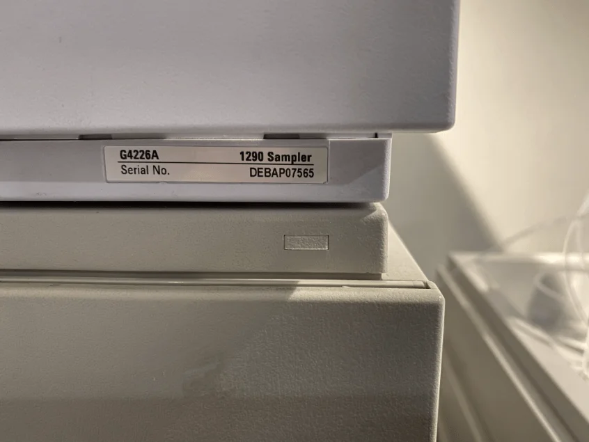 agilent 1100 & 1290 infinity hplc system – degasser, quatpump, 1290 sampler, alstherm, colcom & vwd