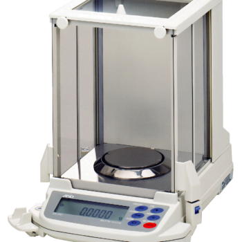 A And D GR-202 analytical balance with digital display and six raised multipurpose buttons