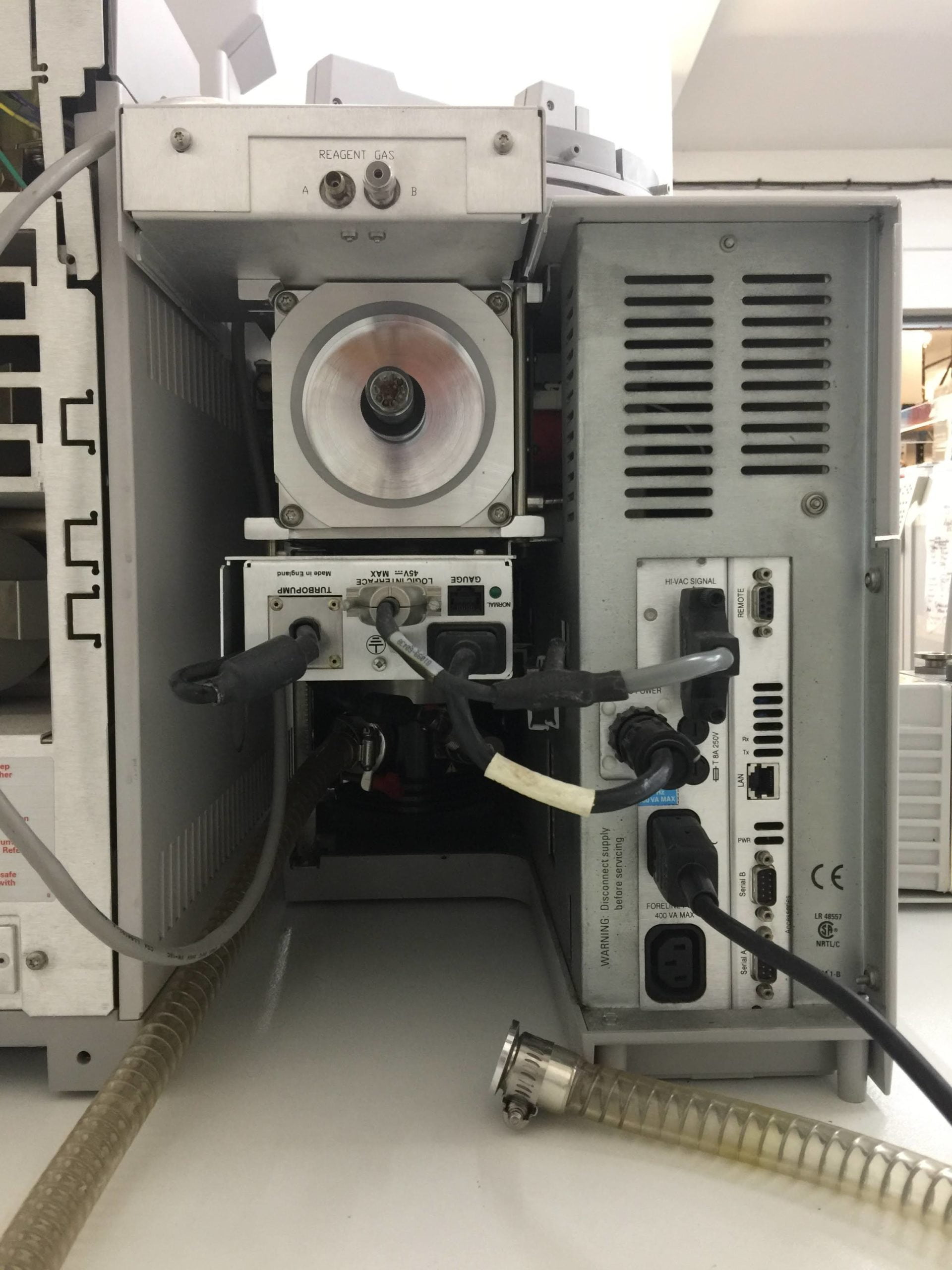 agilent hp 6890 series gas chromatograph system, 5973 mass selective detector and 7683 series injector