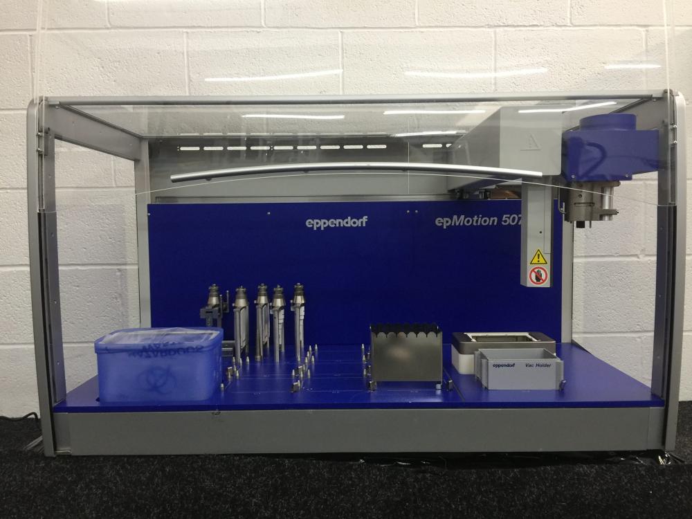 Eppendorf epMotion 5075v Liquid Handling Station with Vacuum Accessories