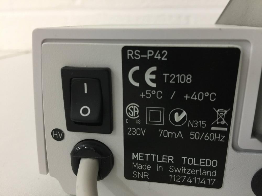 Mettler Toledo RS-P42 Dot Matrix printer for RS232C Excellence Series Balances