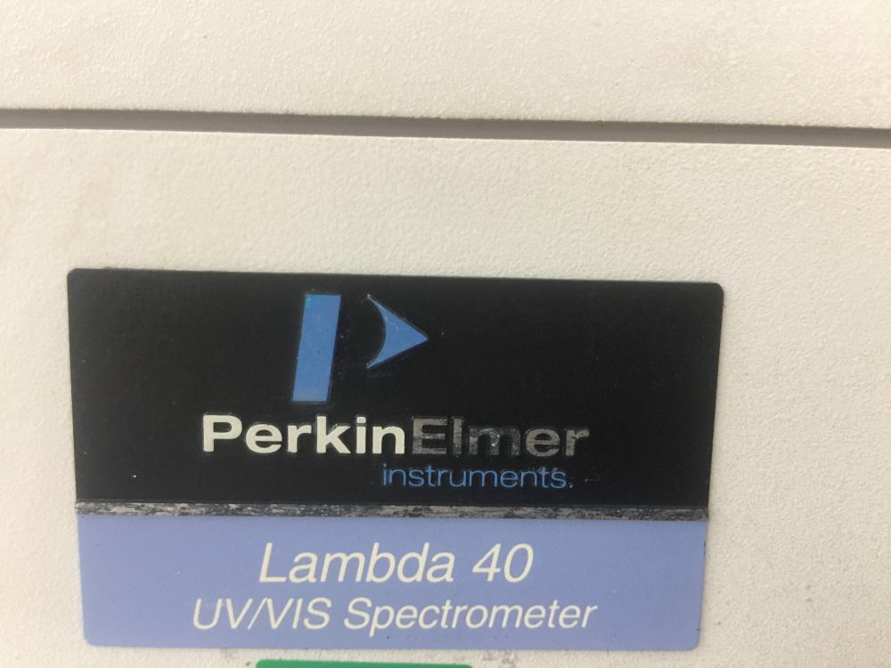 Perkin Elmer Lambda 40 UV/Vis Spectrometer Spectrophotometer