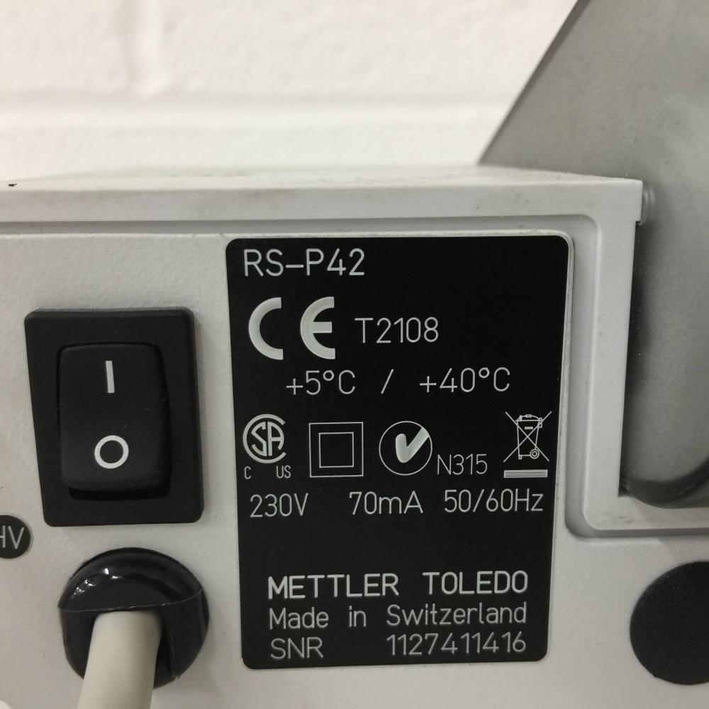 Mettler Toledo RS-P42 Balance Dot Matrix printer for RS232C Excellence Series Balances.