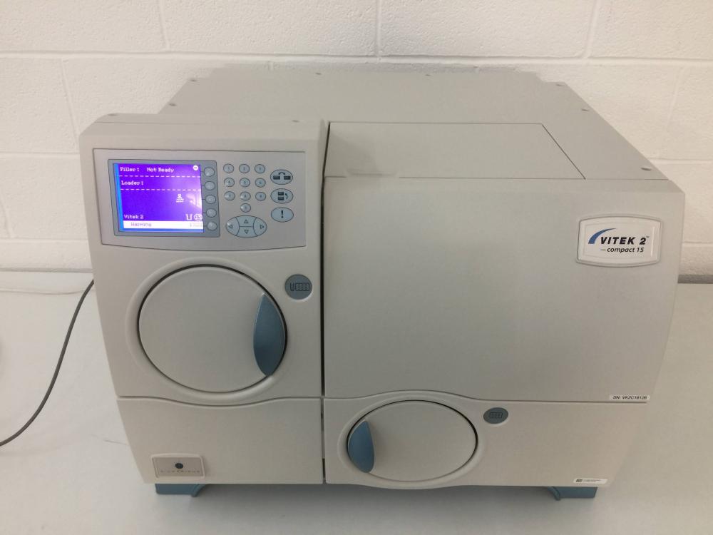 bioMérieux Vitek 2 Compact is an Automated ID/AST Instrument for identification and antibiotic susceptibility testing