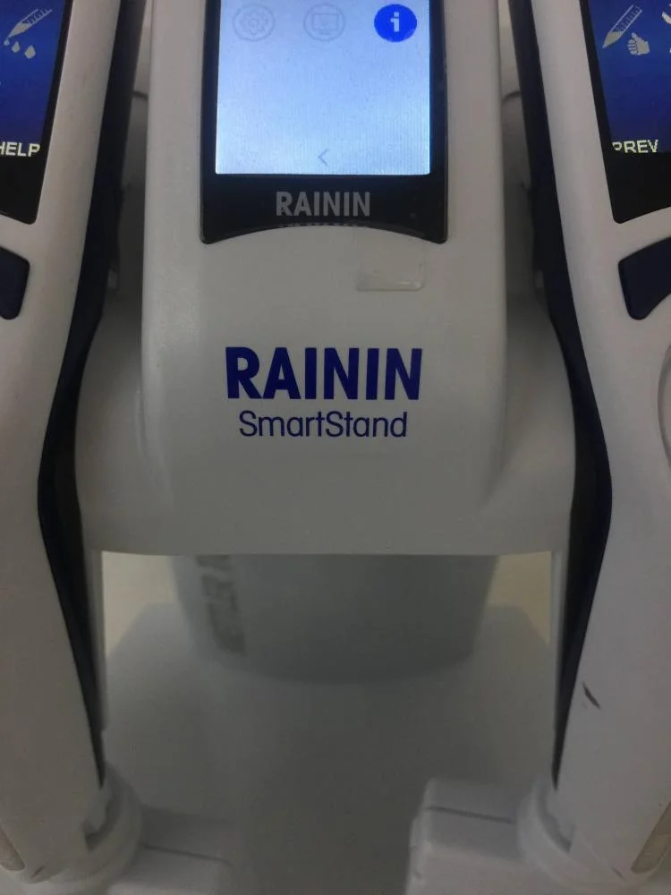 Mettler Toledo Rainin SmartStand with five E4 XLS Electronic Pipettes