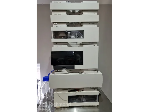 Agilent 1100 HPLC system with QuatPump and DAD