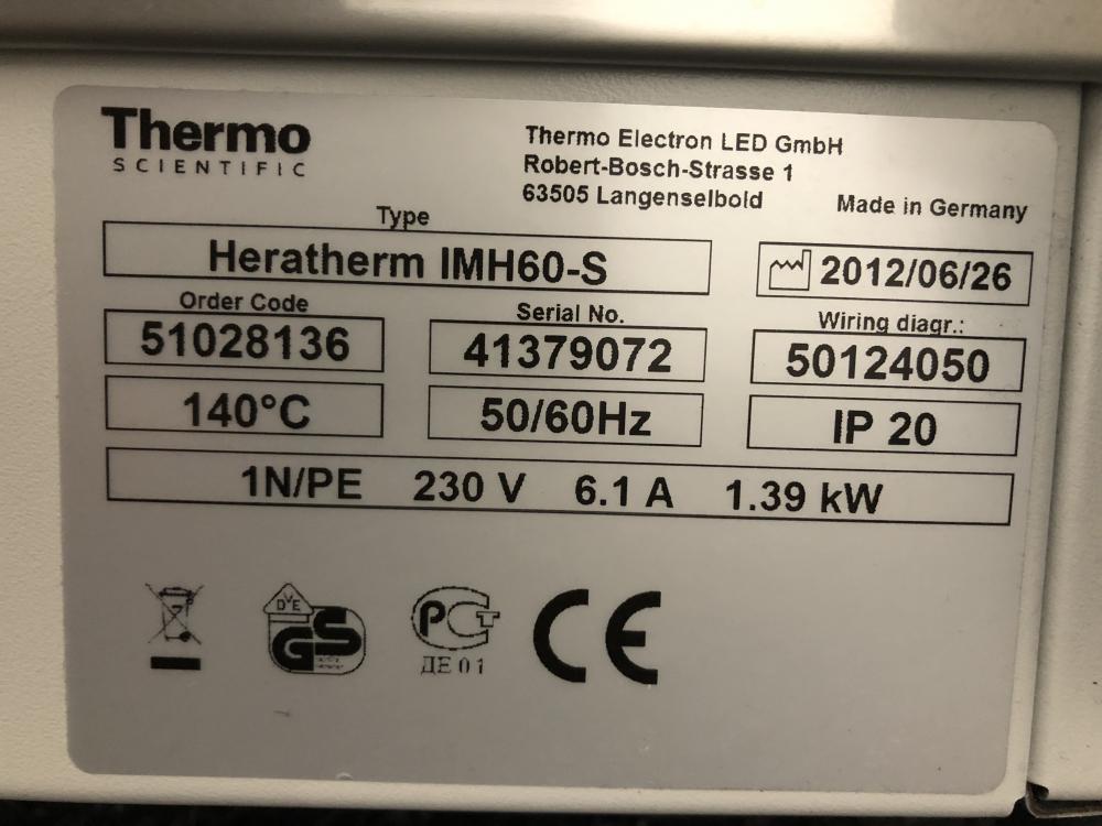 Thermo Heratherm Incubator 11