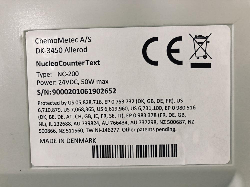 Chemometec Nuleocounter NC 200 10