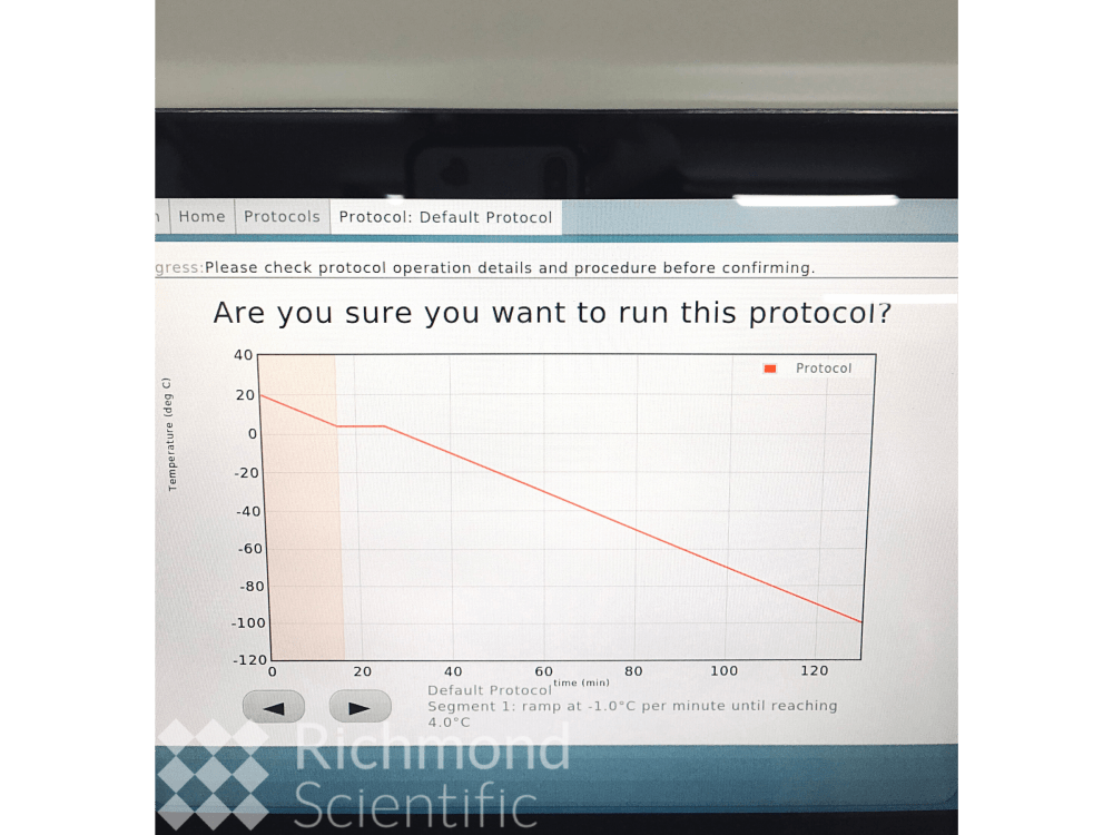 Asymptote ViaFreeze Controlled Rate Freezer