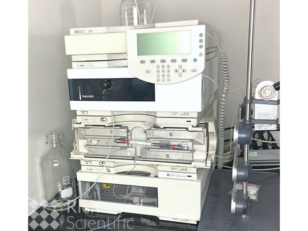 Agilent 1100 HPLC basic system with manual injection and VWD