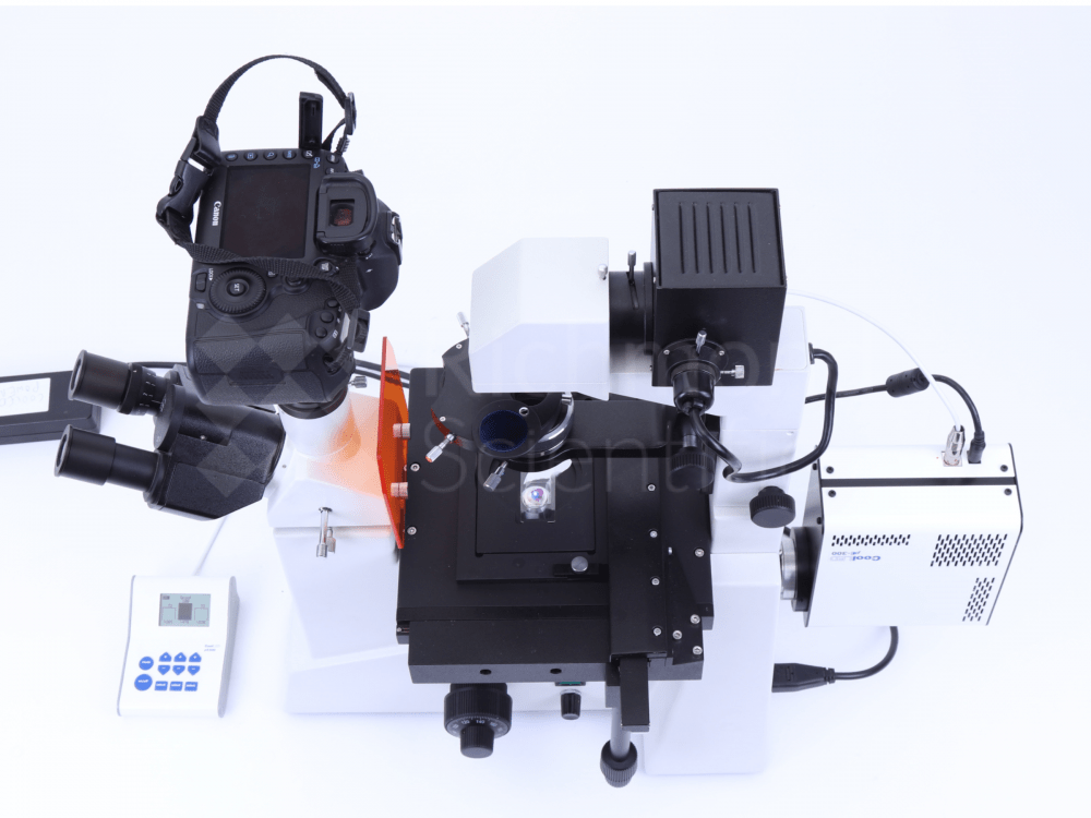 GX3001 Inverted Microscope with CoolLED 10