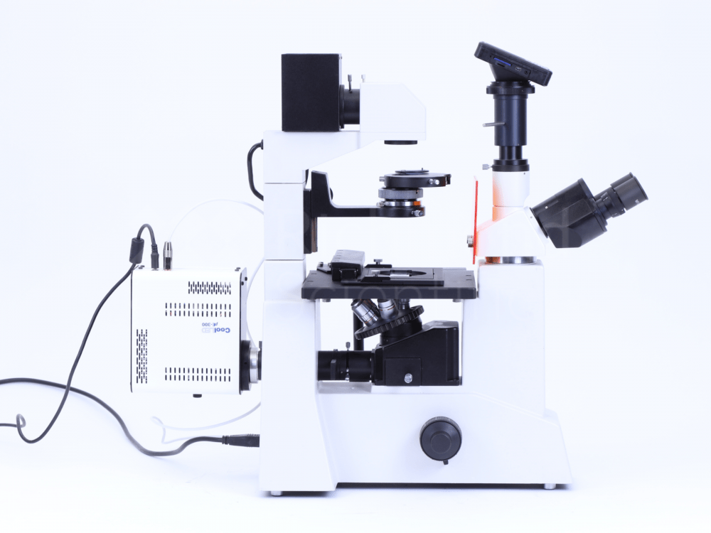 GX3001 Inverted Microscope with CoolLED 4