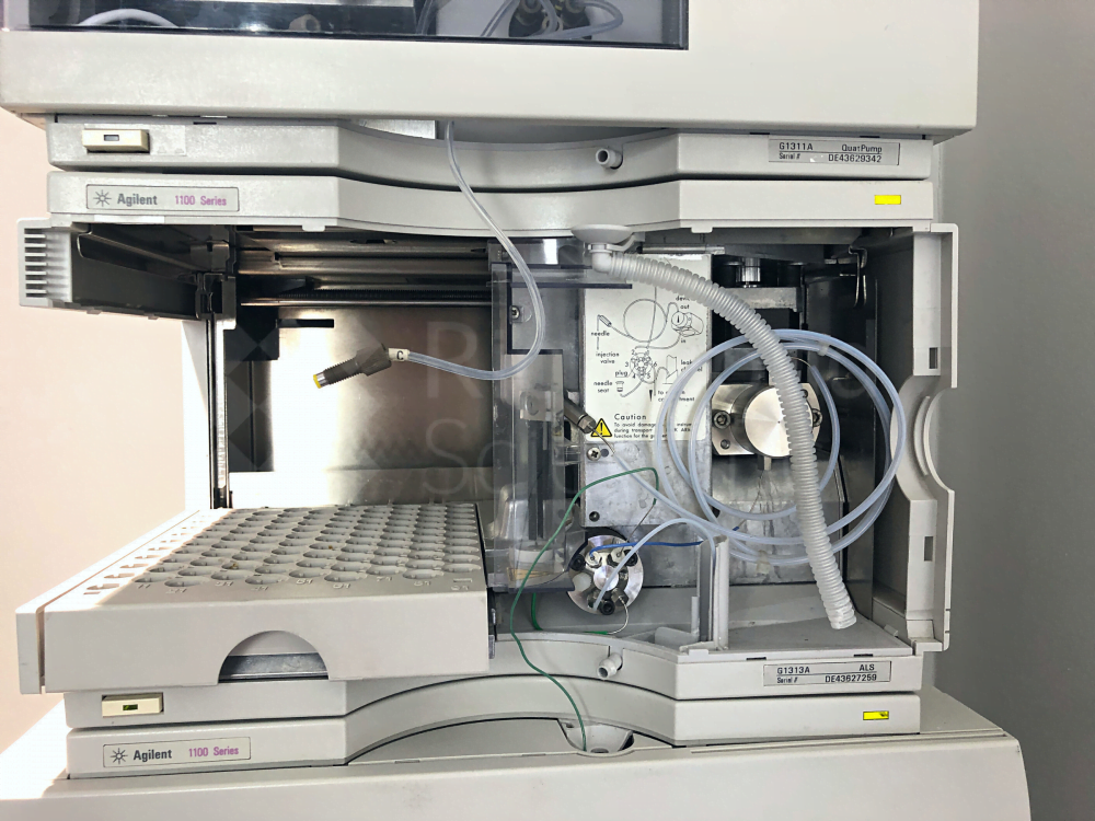 Agilent 1100 HPLC System with Quat Pump and Fluorescence Detector