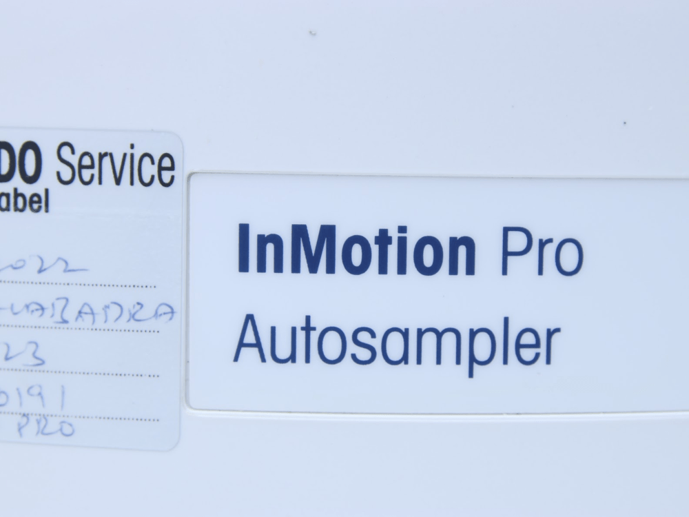Mettler Toledo InMotion Pro Autosampler 18