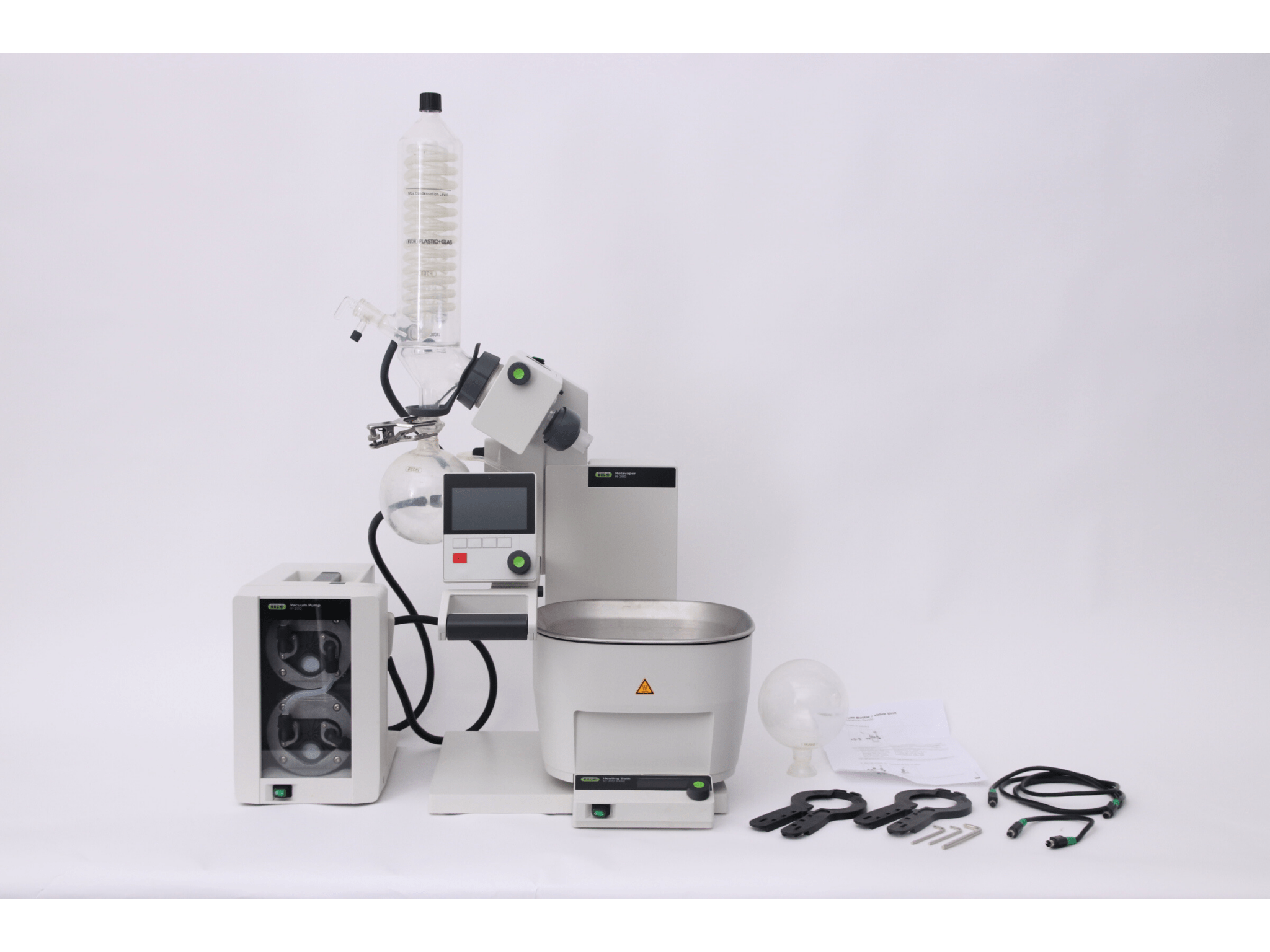 Buchi Rotavapor R300 with Heating Bath & Vacuum Pump Richmond Scientific