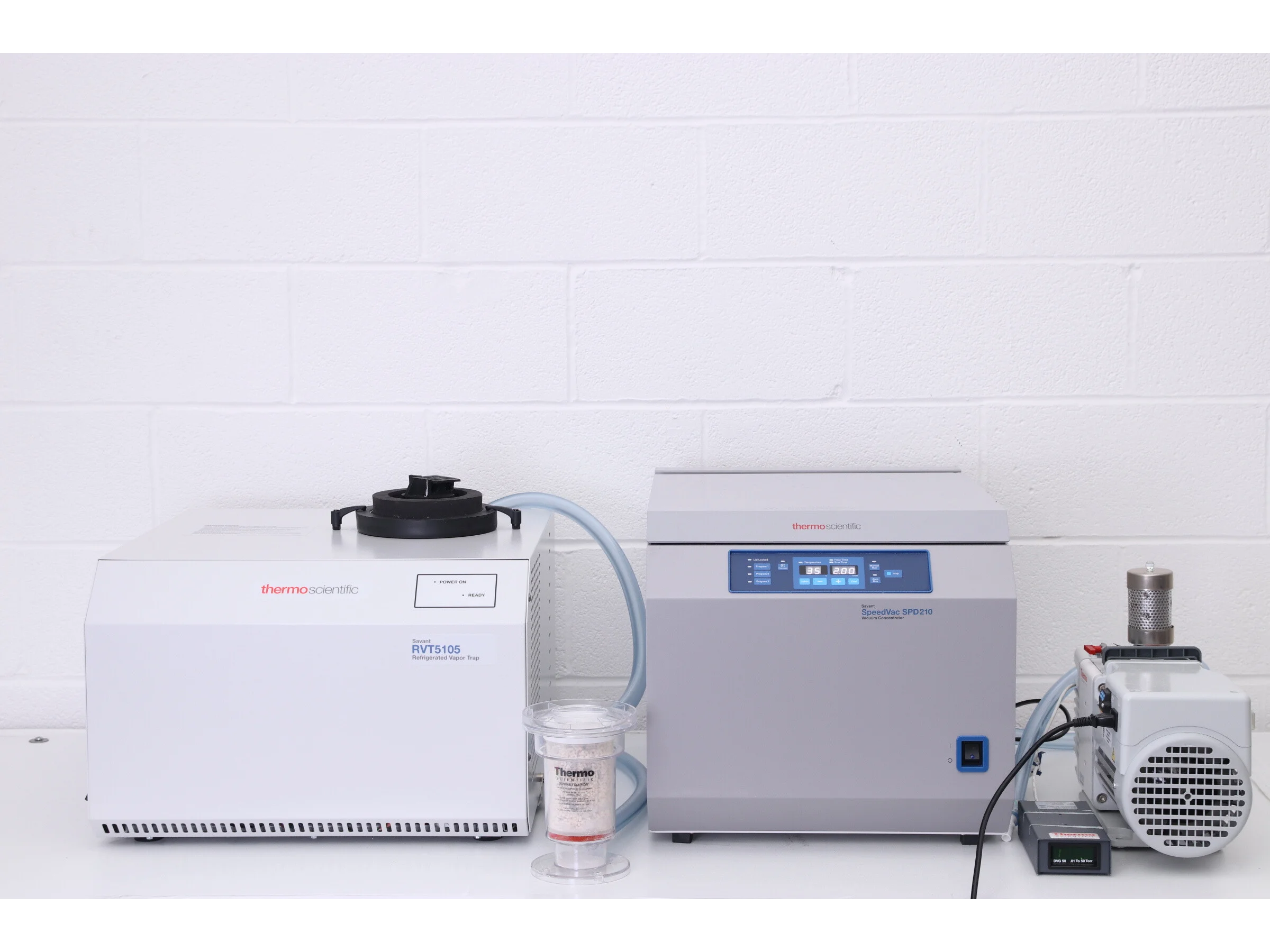 Savant RUT 5105 Refrigerated Vapour trap Thermo Scientific Savant SpeedVac SPD210 Vacuum Concentrator & RVT5105 Refrigerated Vapor Trap