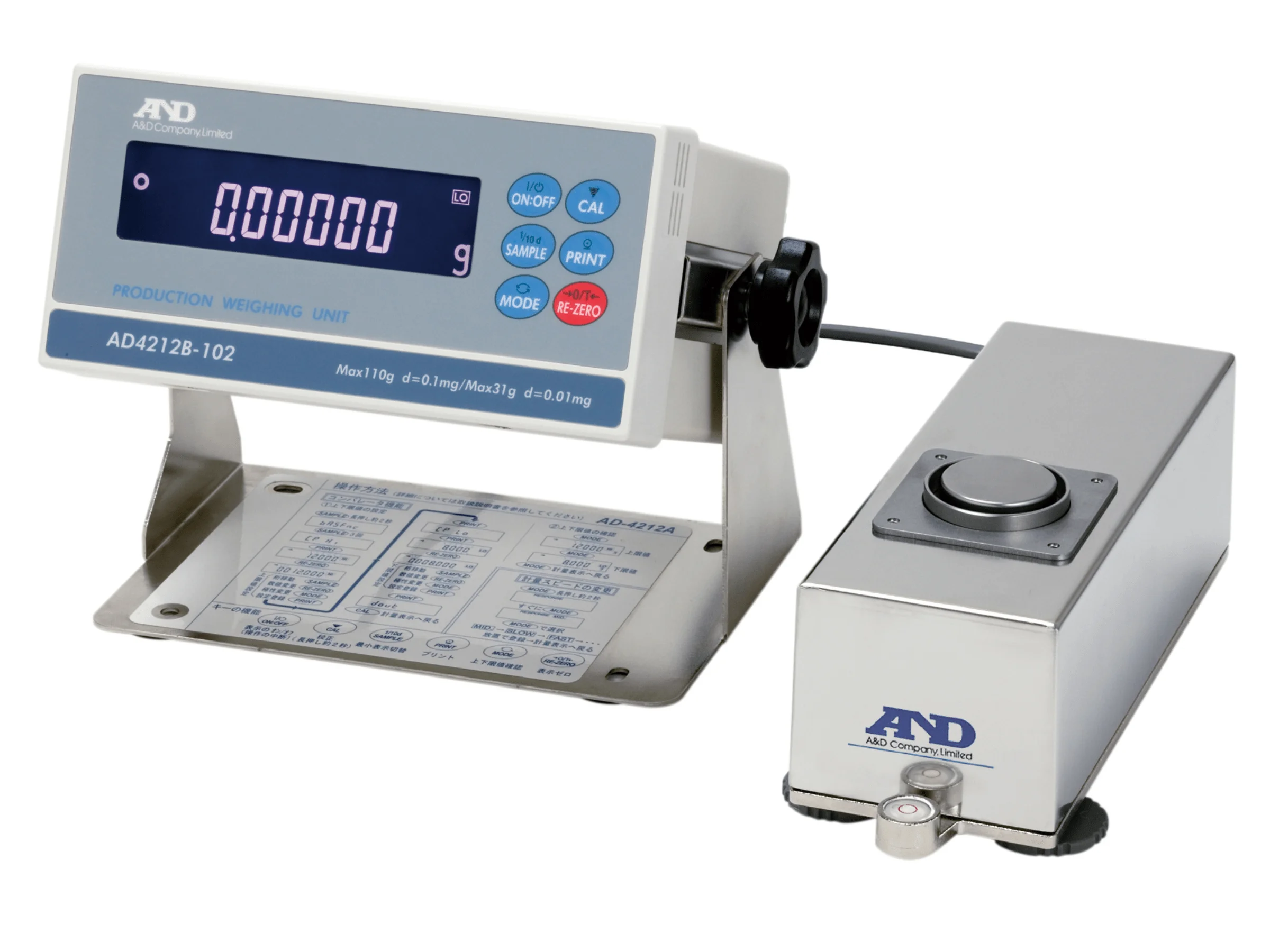 A&D AD-4212B-102 Weigh Module Balance