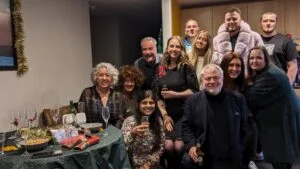 Richmond Scientific team on their annual Christmas party