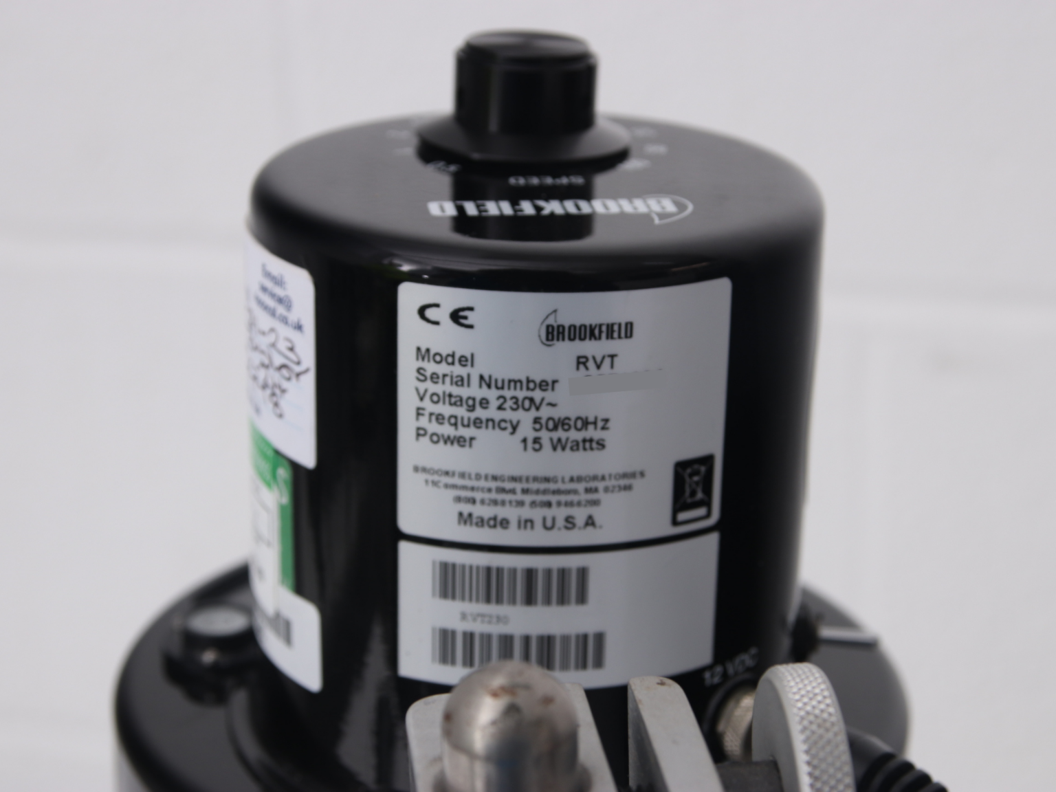 Brookfield RVT Richmond Scientific