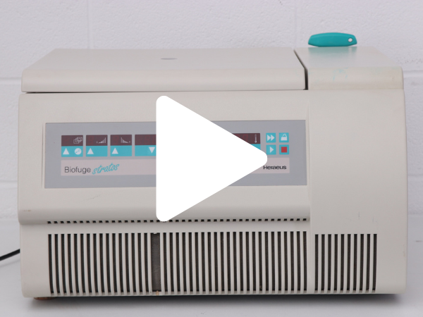 Heraeus Biofuge Stratos Refrigerated Centrifuge - Richmond Scientific