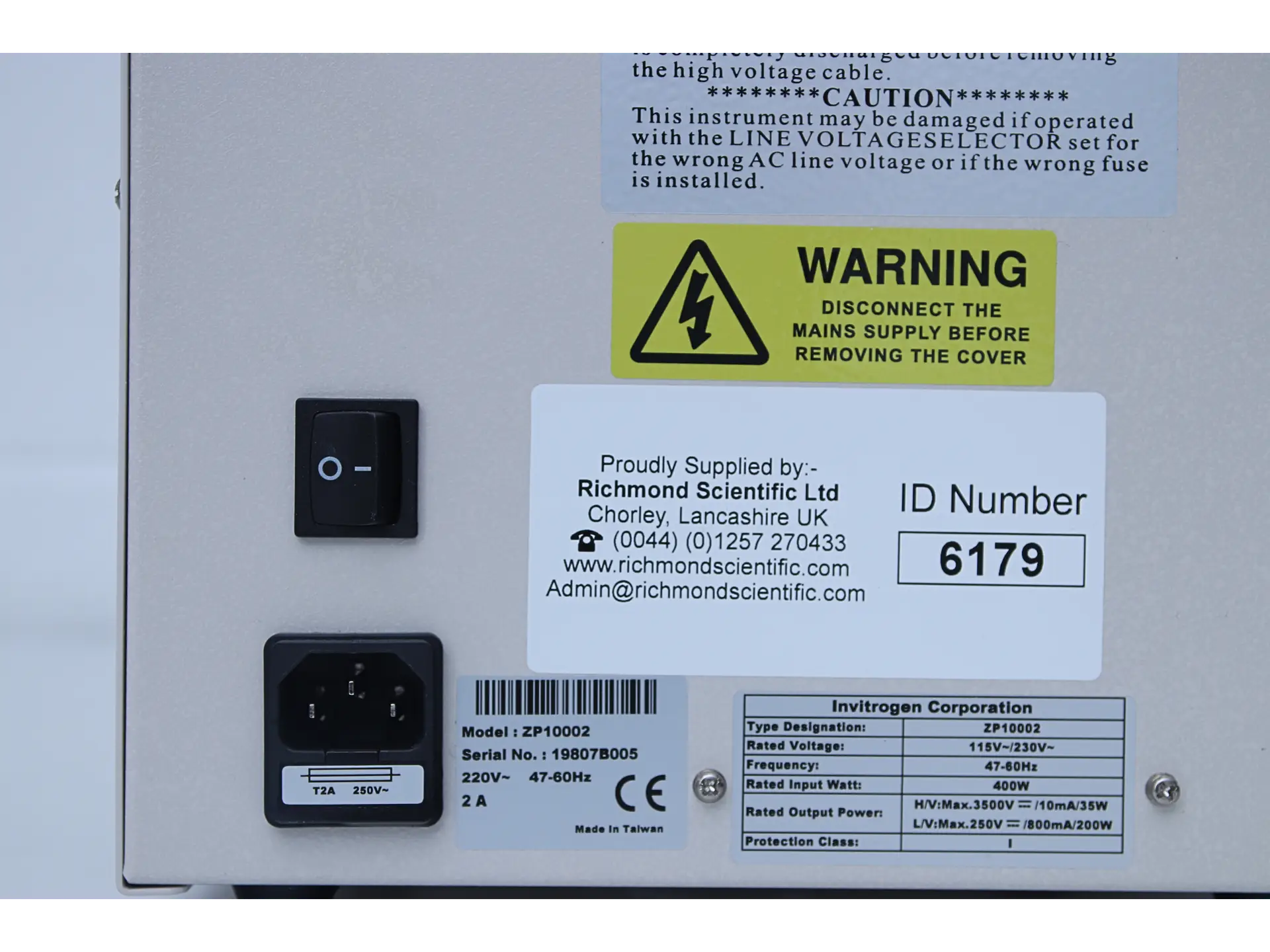 Invitrogen Dual Power Supply - 6179 (5)