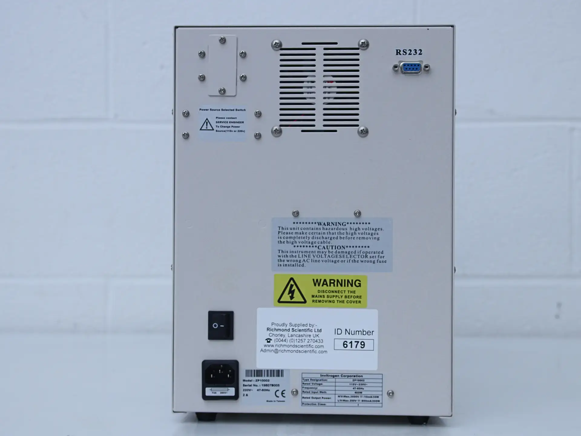 Invitrogen Dual Power Supply - 6179 (6)