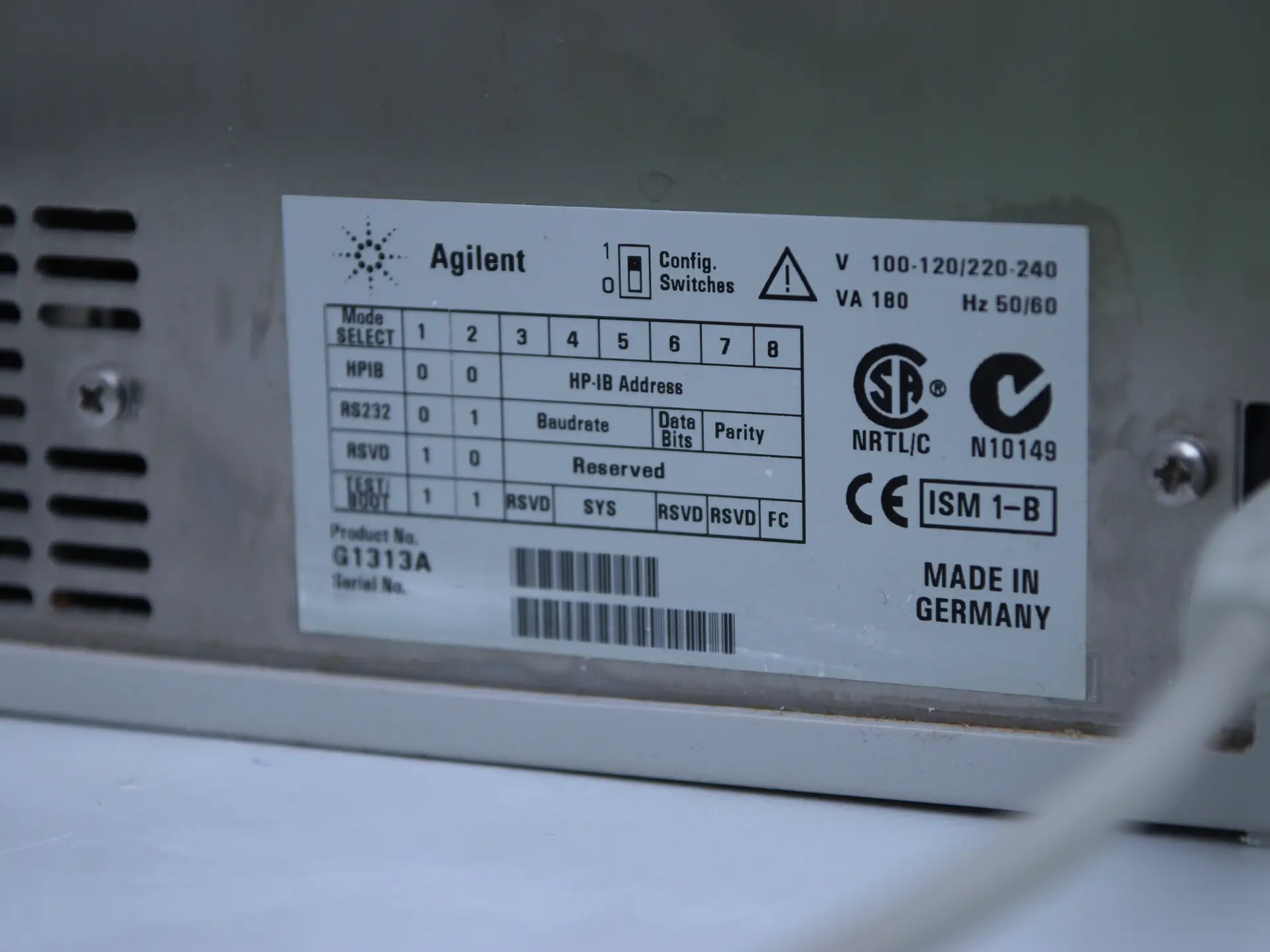 Agilent G1313A ALS - DE11115403 (2)