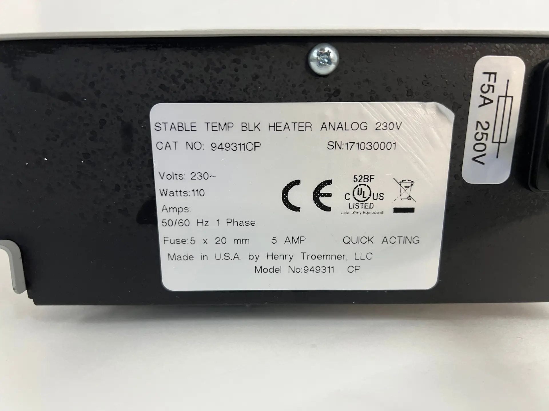 Cole Parmer StableTherm Analog Block Heater - 171030001 (4)