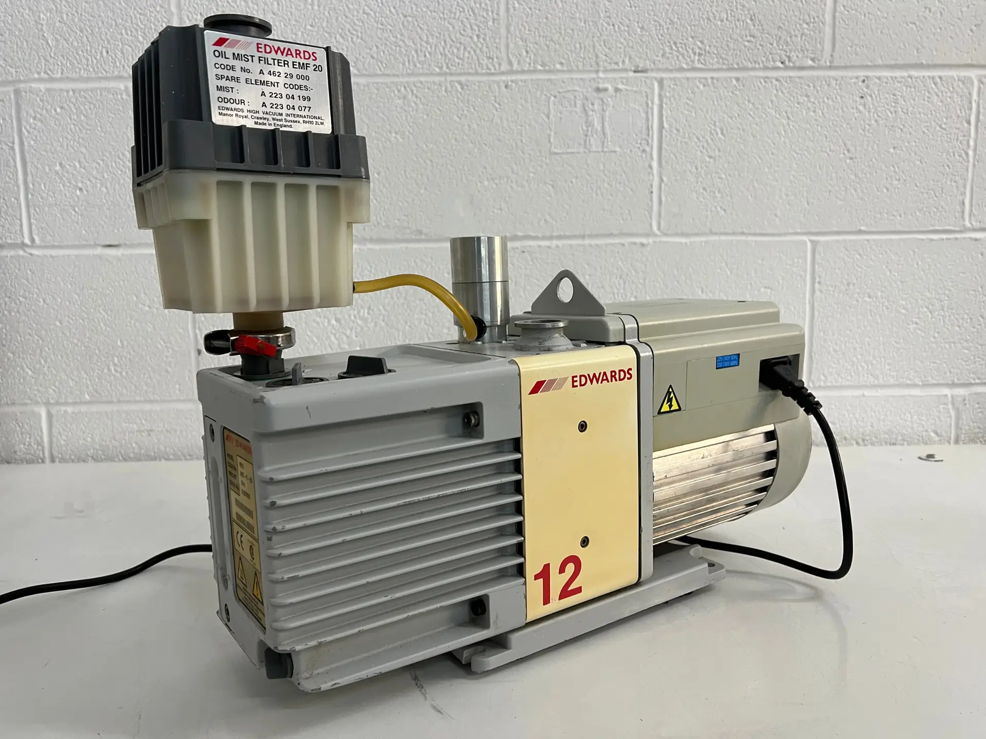 Edwards RV12 Rotary Vane Pump - Richmond Scientific