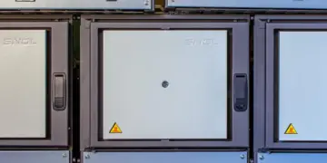 Row of SNOL furnaces