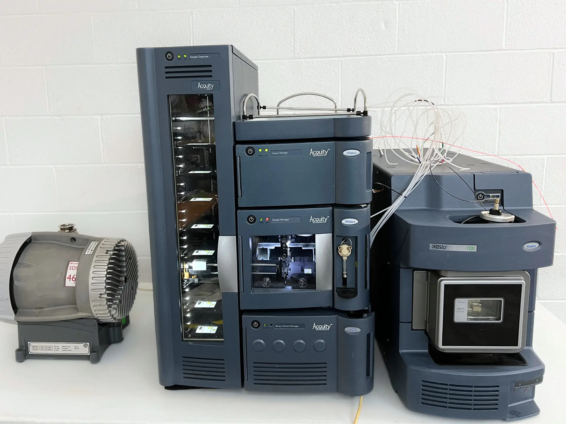 Waters Acquity UPLC with Xevo TQ-S Mass Spectrometer