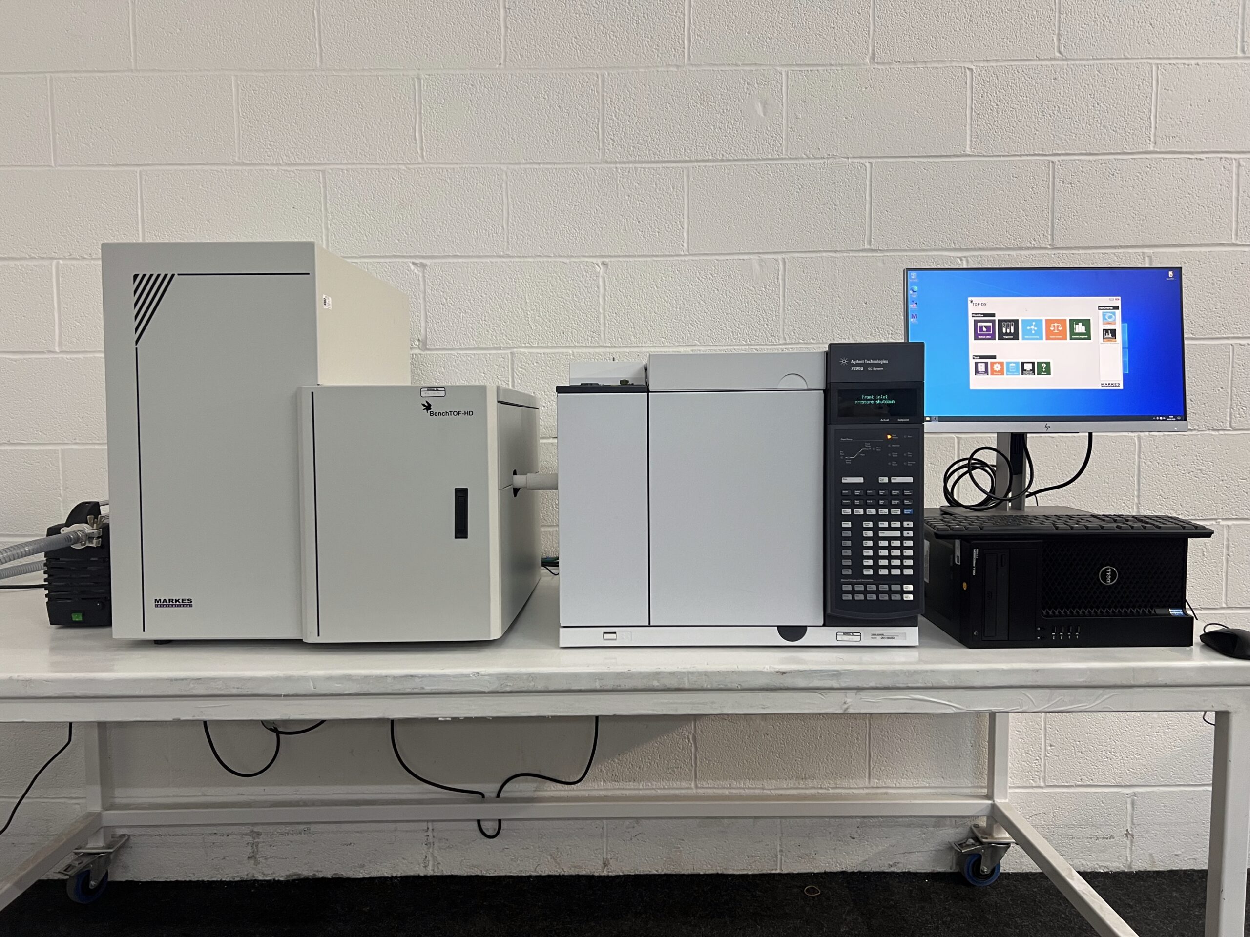 Agilent 7890B GC with Markes BenchTOF