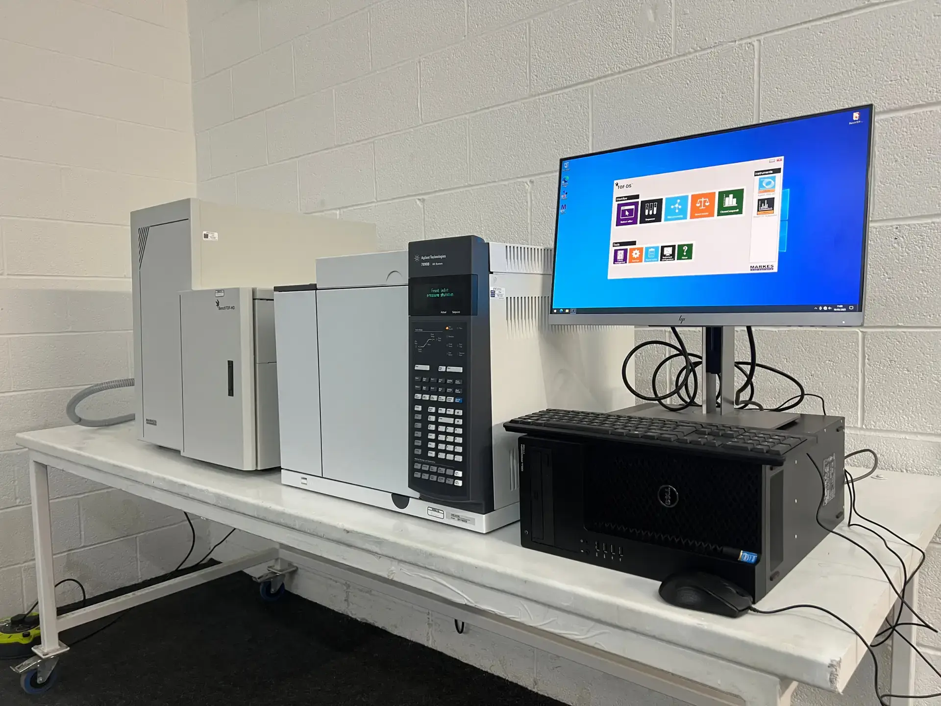 Agilent 7890B GC with Markes BenchTOF - Richmond Scientific