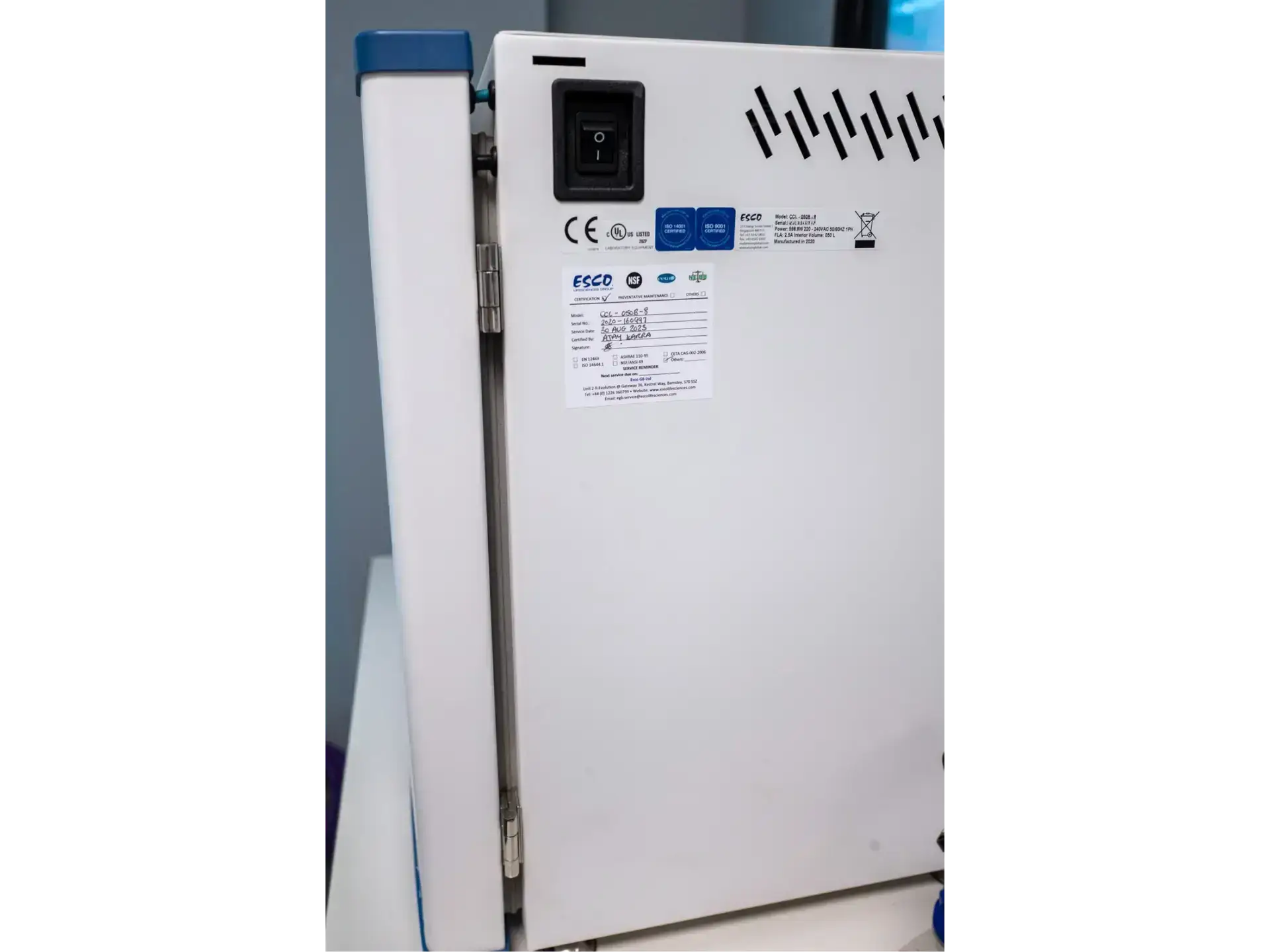 Esco CO2 Incubator