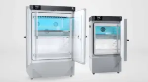 Two Pol-Eko KKS ICH environmental chambers with UVA and visible light